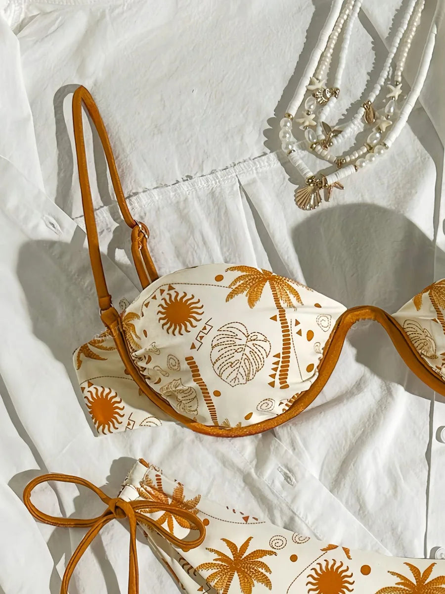 Golden Palms Bikini 🏝️
