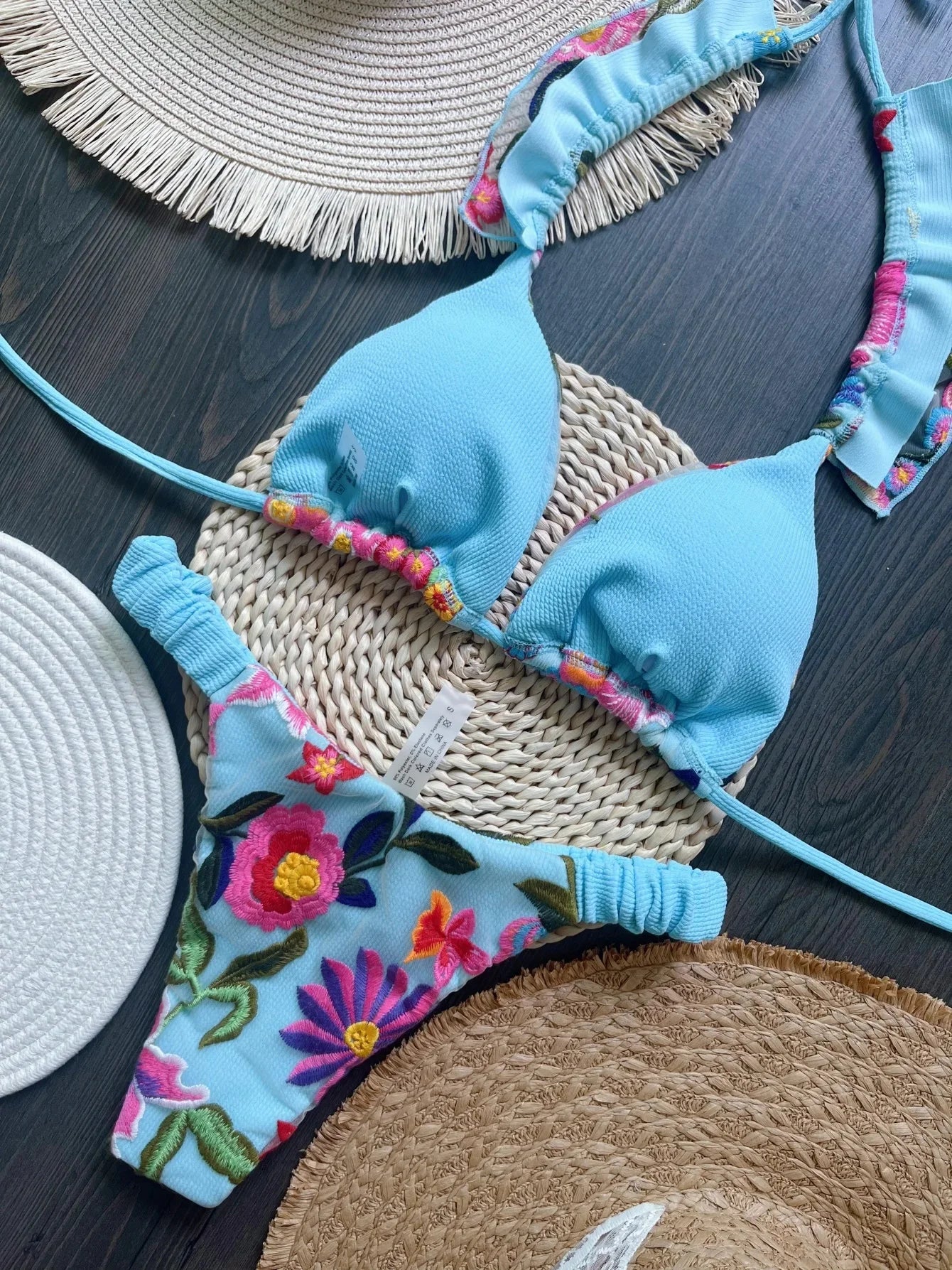 Handcrafted Bloom Bikini Set 🌸⭐
