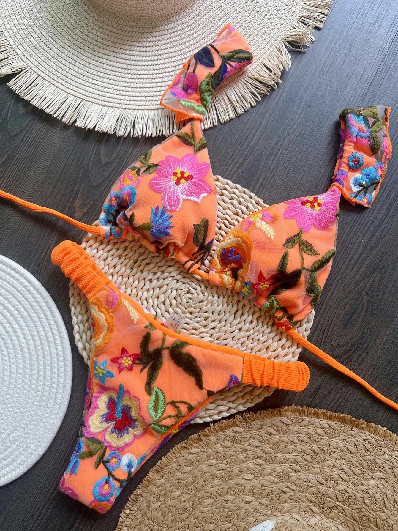 Handcrafted Bloom Bikini Set 🌸⭐