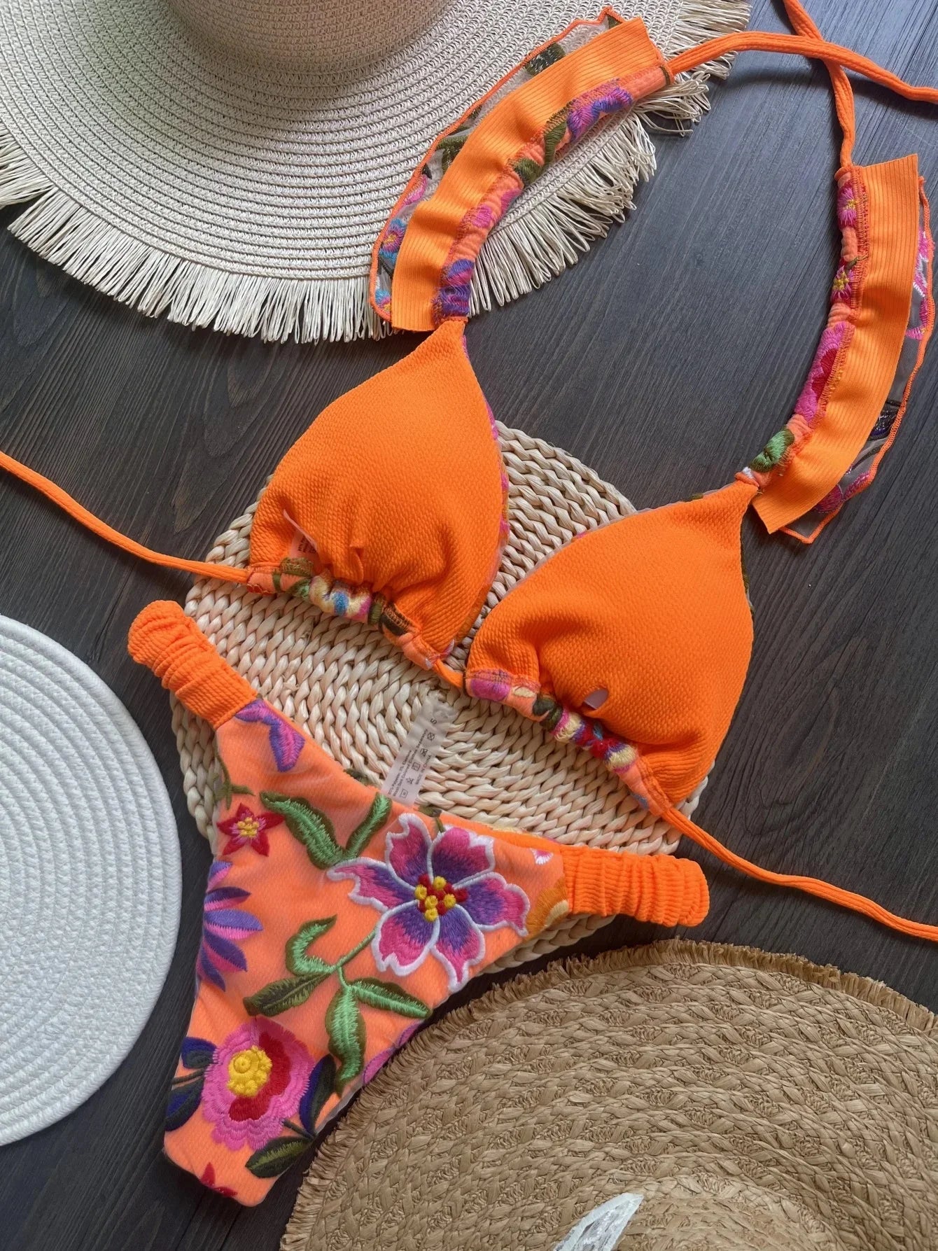 Handcrafted Bloom Bikini Set 🌸⭐