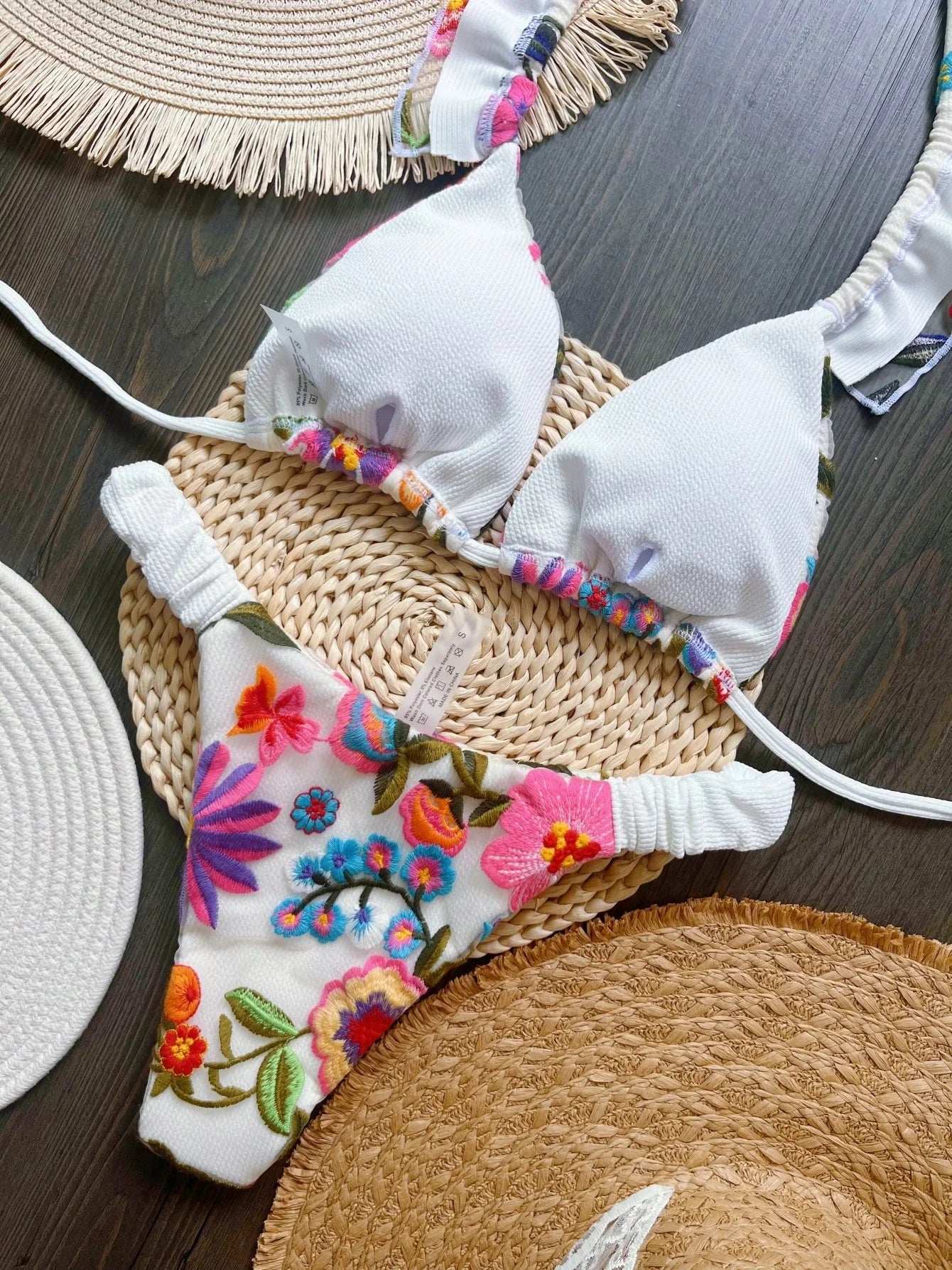 Handcrafted Bloom Bikini Set 🌸⭐