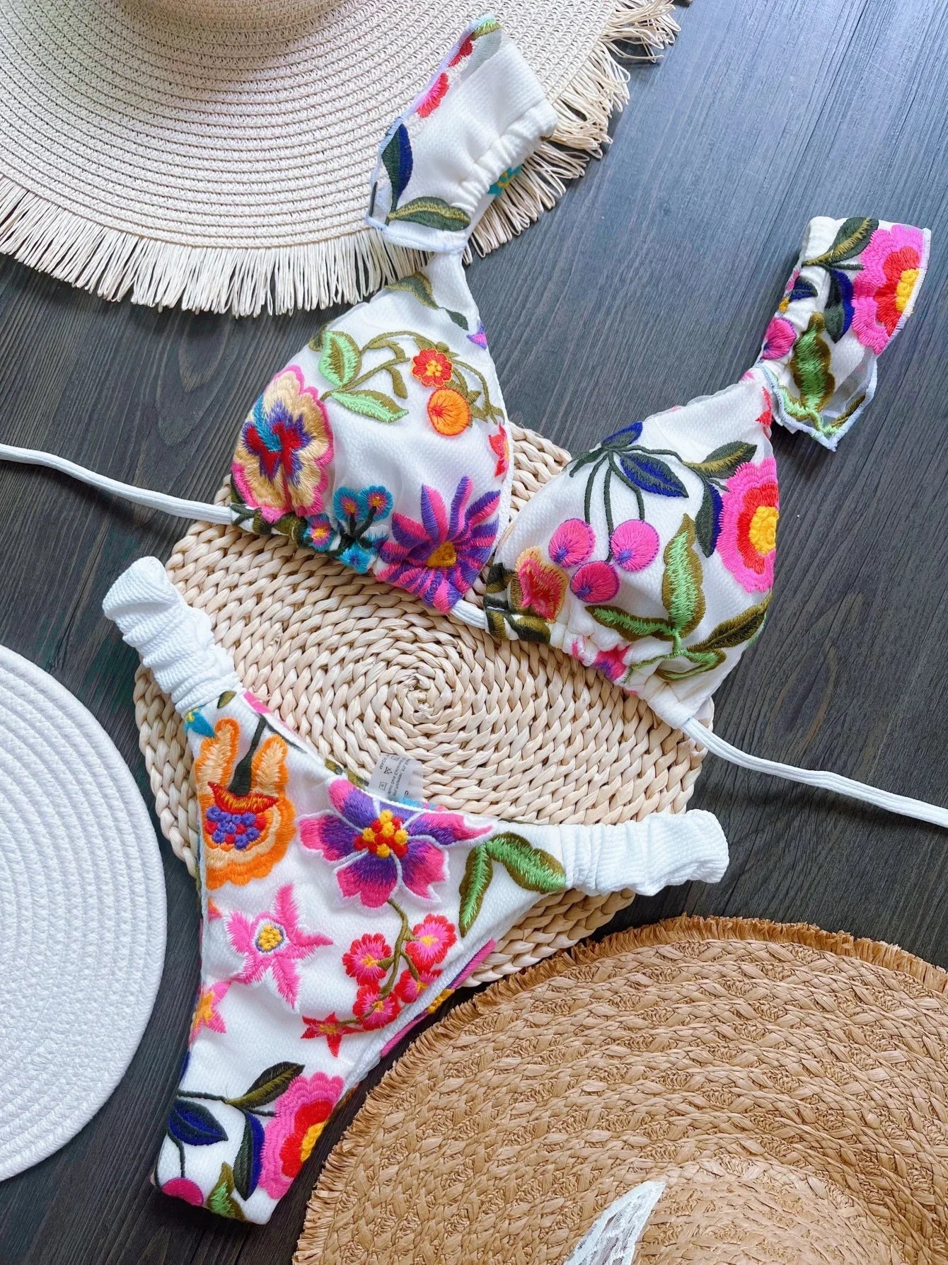 Handcrafted Bloom Bikini Set 🌸⭐