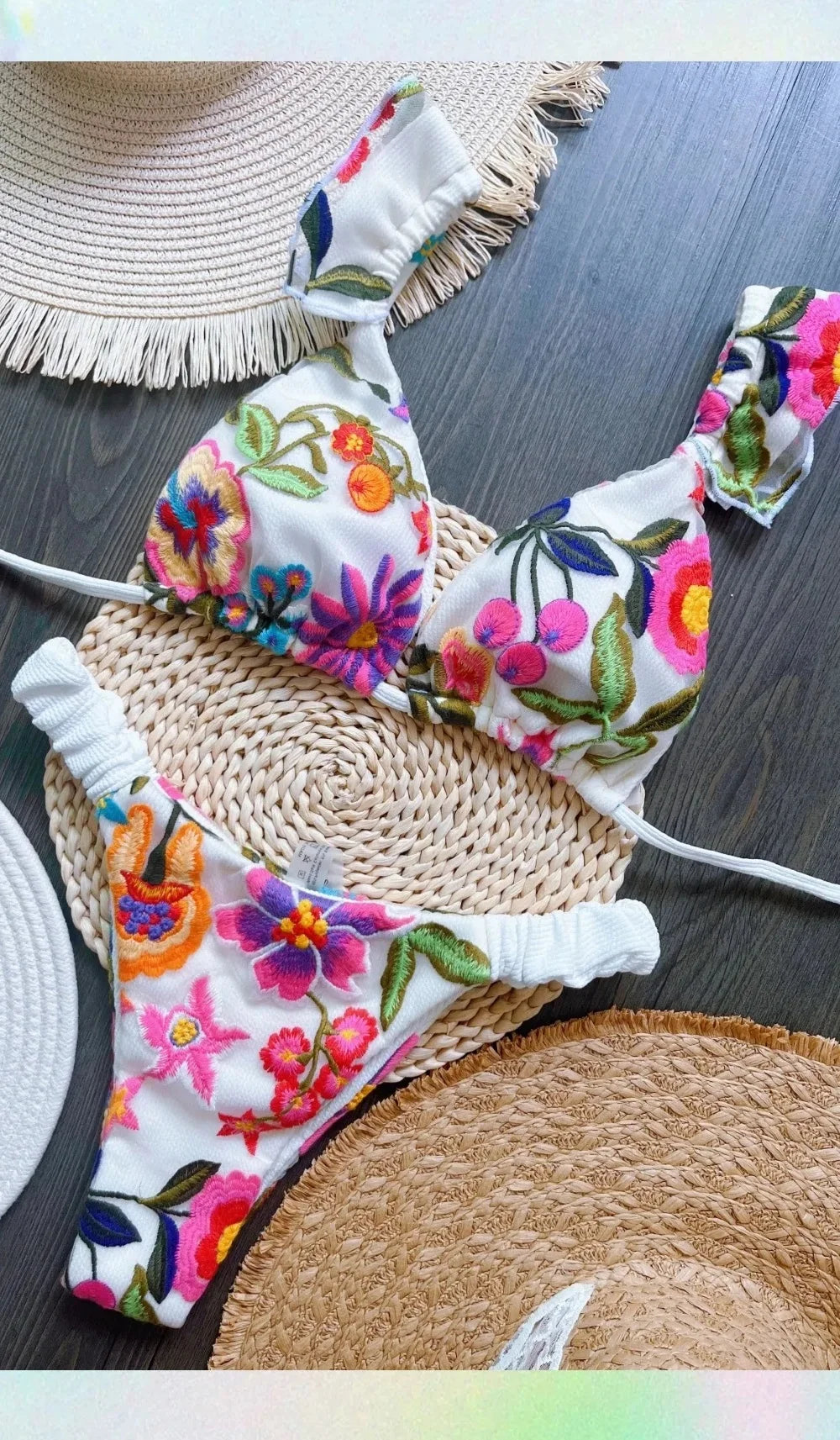 Handcrafted Bloom Bikini Set 🌸⭐