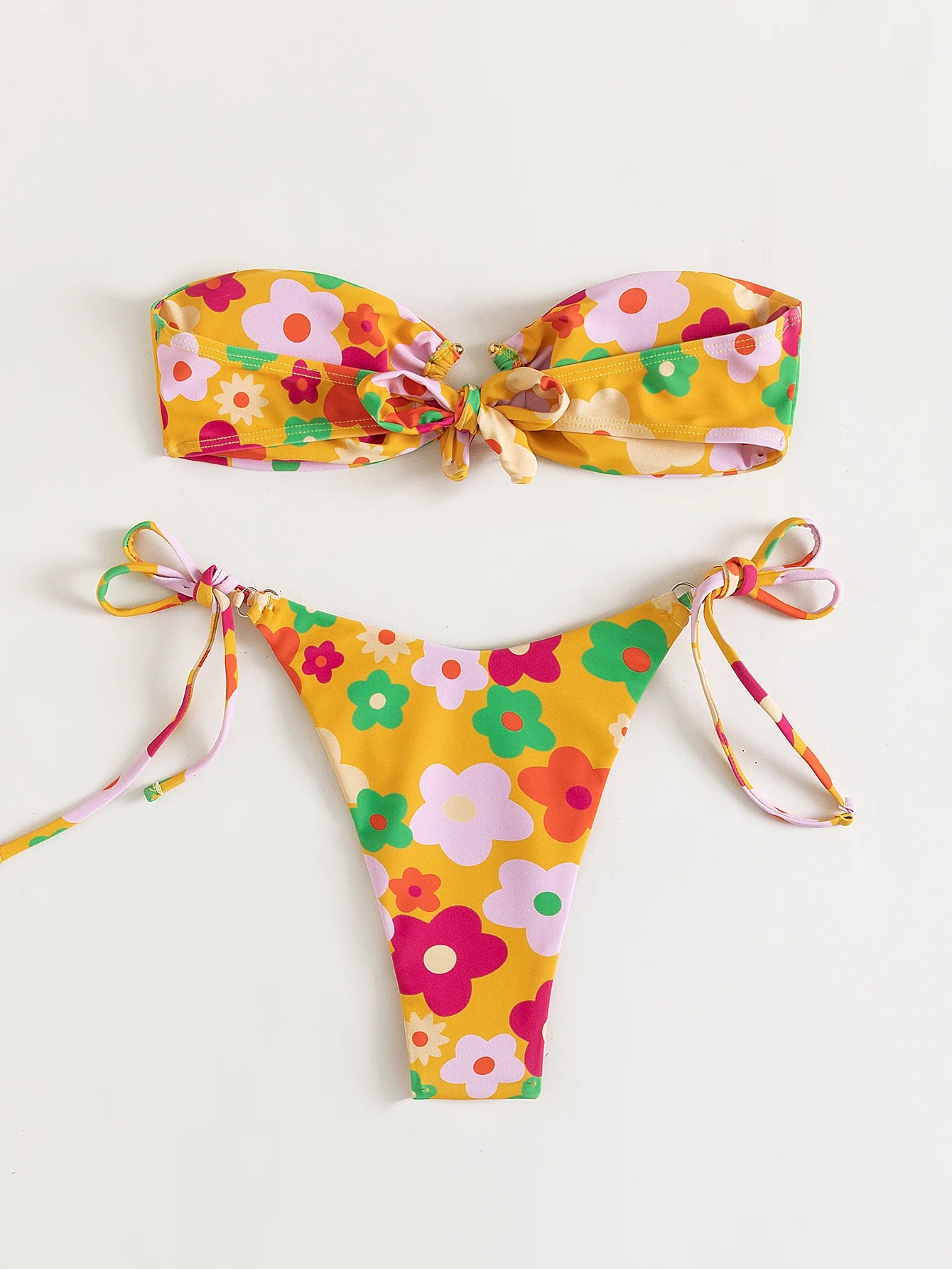 Blooming Babe Bandeau Bikini 🌸