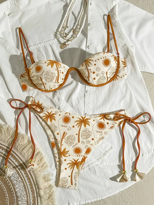 Golden Palms Bikini 🏝️